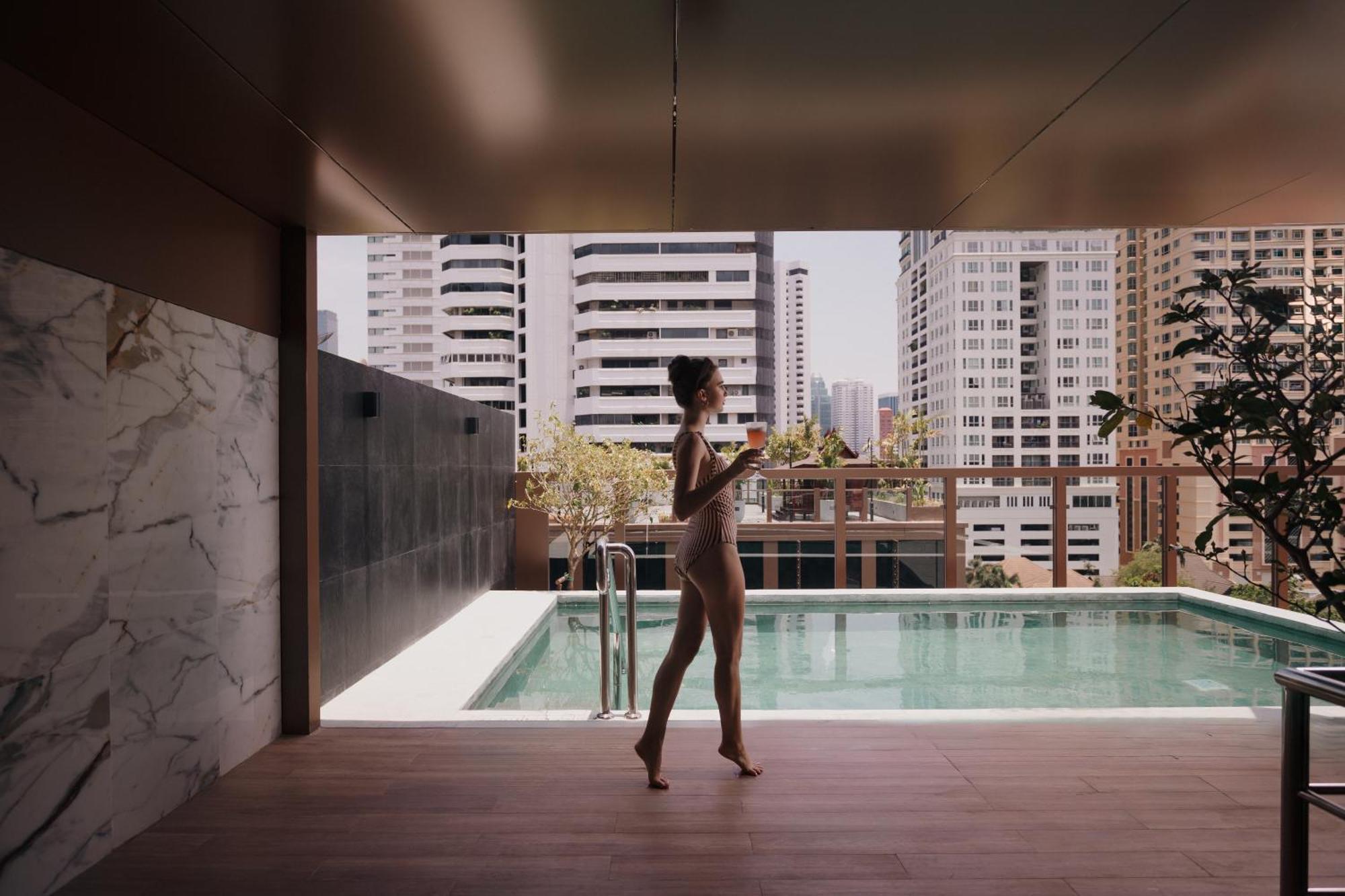 Nysa Hotel Bangkok Sukhumvit 11 Exterior photo The rooftop pool at The Standard, Bangkok Sukhumvit